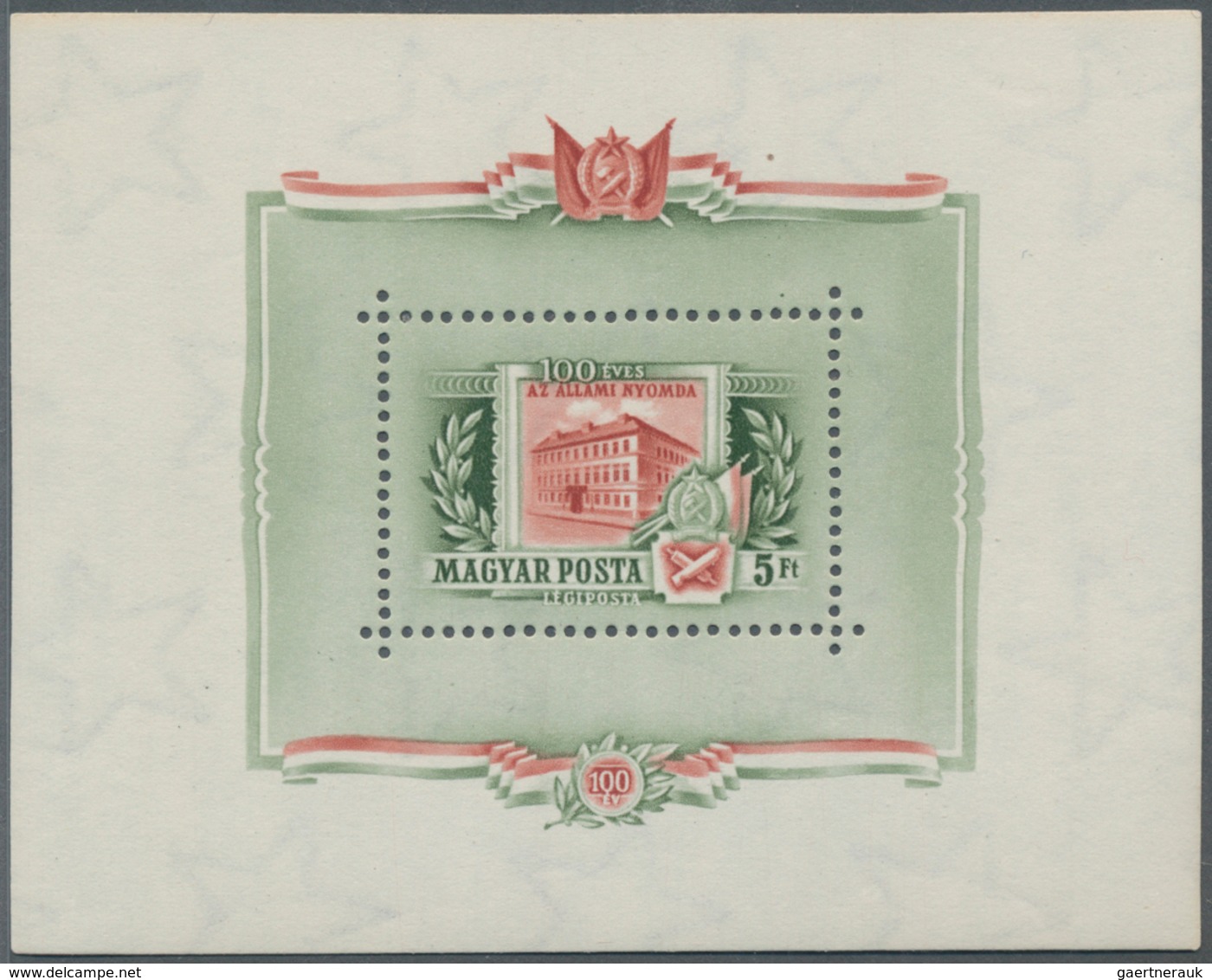 Ungarn: 1949/1951, postfrische gezähnte Blockausgaben "Geb. Stalin", "Ungarische Briefmarken", "Welt