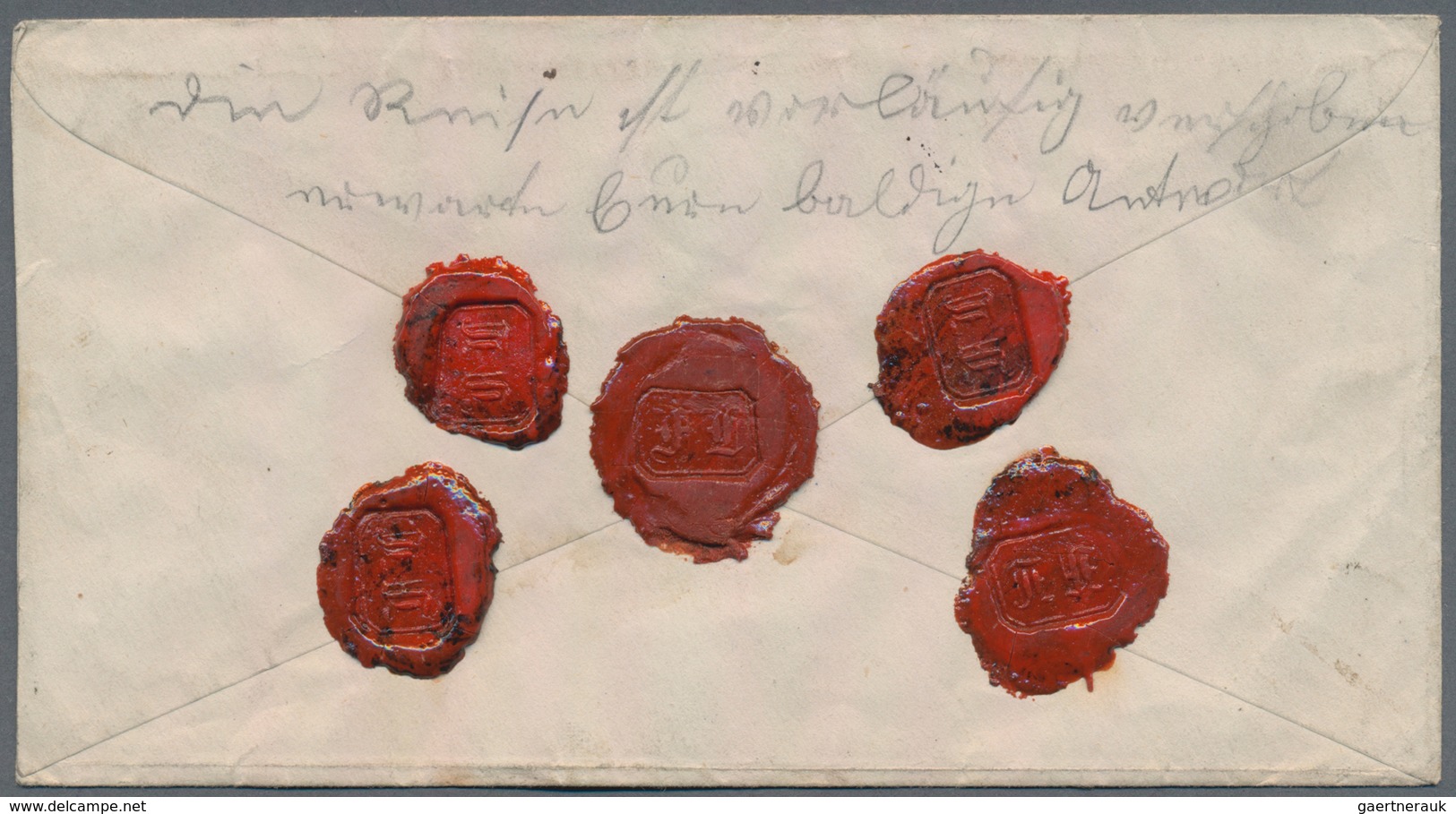 Ungarn - Ganzsachen: 1871, 5 Kr. Ganzsachenumschlag Ab "ISZALAS" Nach Wien, "Rekommandiert" Mit Hand - Postal Stationery