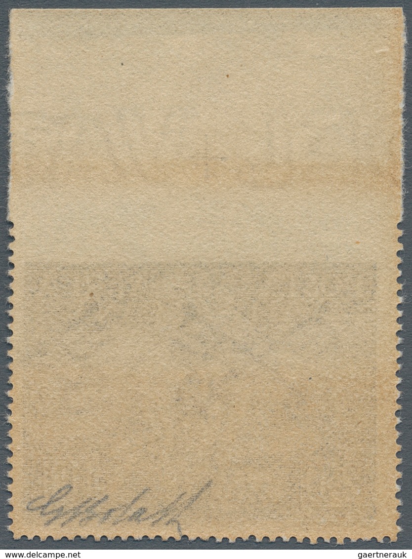 Vatikan: 1948, 250 L Grey-black Airmail Stamp "Tobias", Horizontally Imperforated At Top From Upper - Unused Stamps