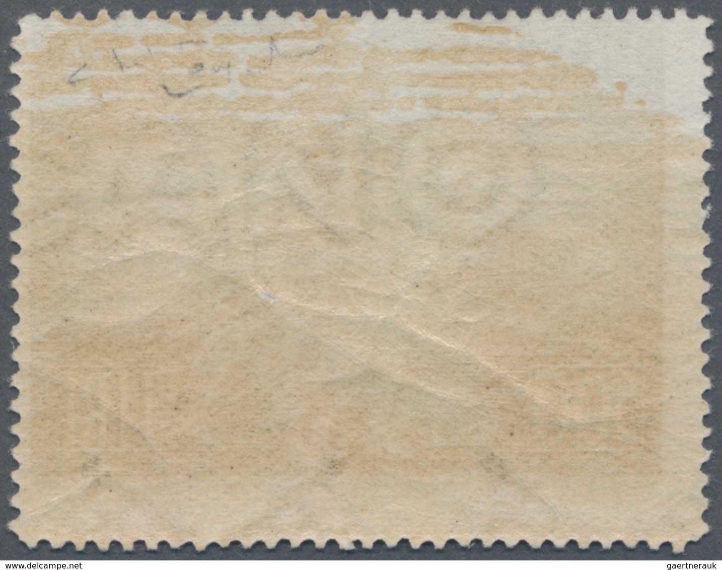 Vatikan: 1948, 500 L Ultramarine Airmail Stamp "Tobias", Horizontal Perforation Shifted Downwards. M - Unused Stamps