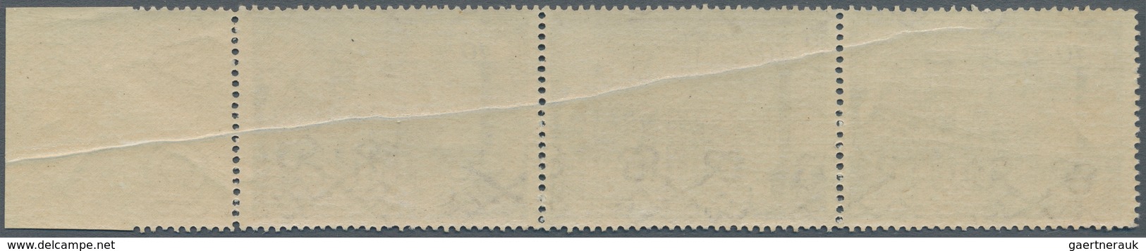 Vatikan: 1949, Definitives "basilicas", Lot With 3 Varieties: 13 L Deep Green, Vertical Pair From Le - Unused Stamps