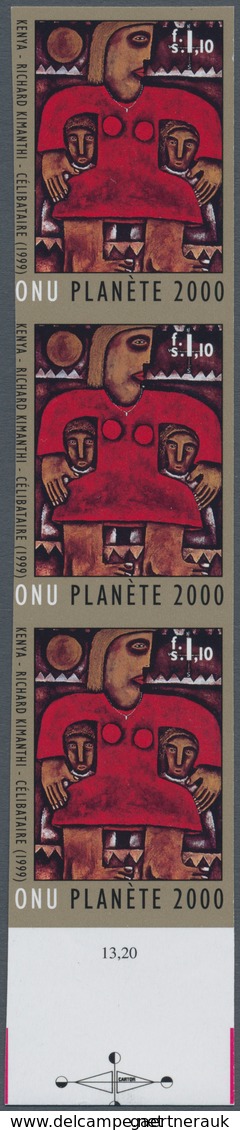 Vereinte Nationen - Genf: 1999, Gemäldeausstellung 'Unsere Welt Im Jahr 2000' 1.10 Fr. Gemälde 'Alle - Sonstige & Ohne Zuordnung