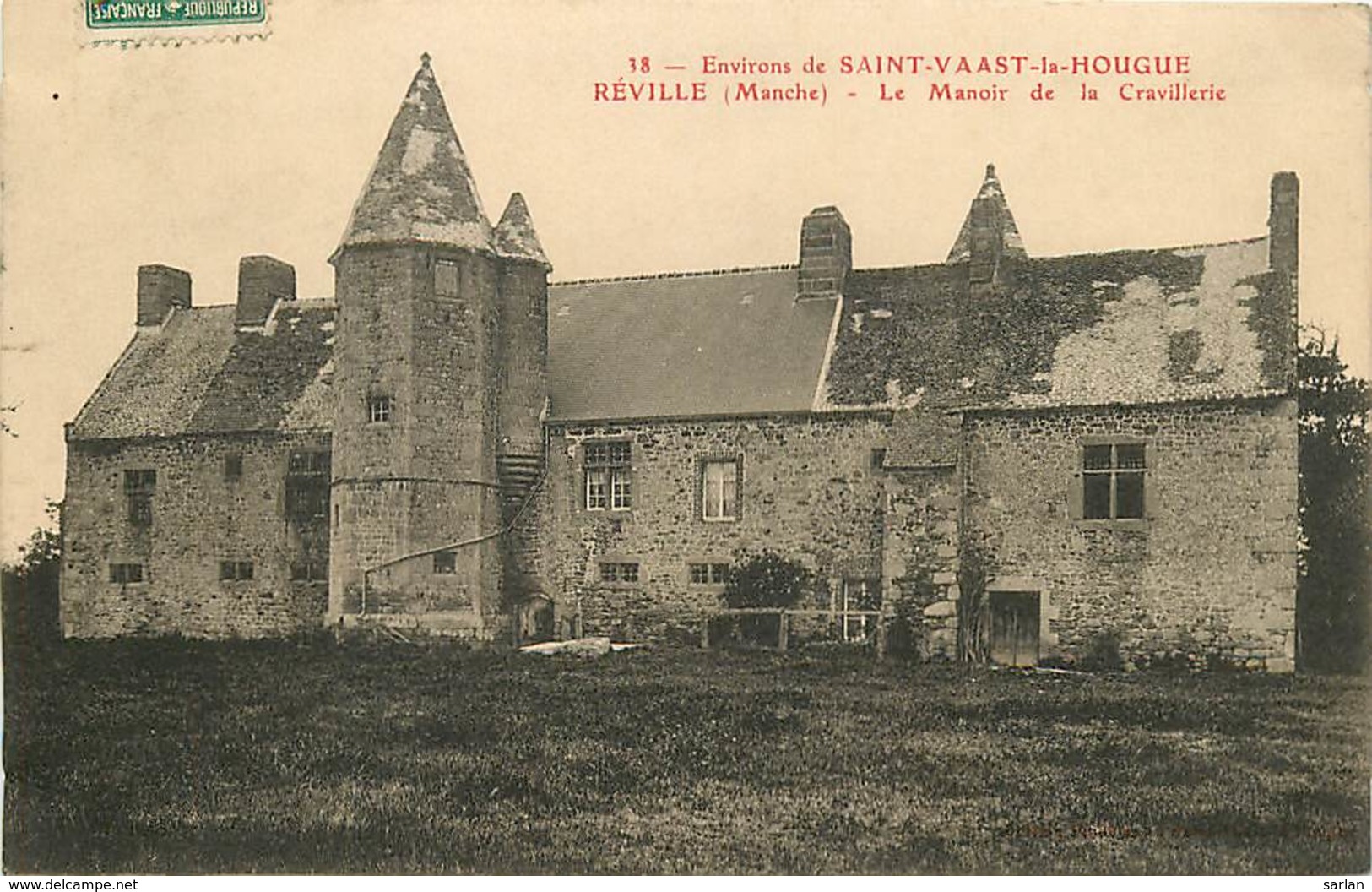 50 , REVILLE , Manoir De La Cravillerie , * 416 38 - Autres & Non Classés