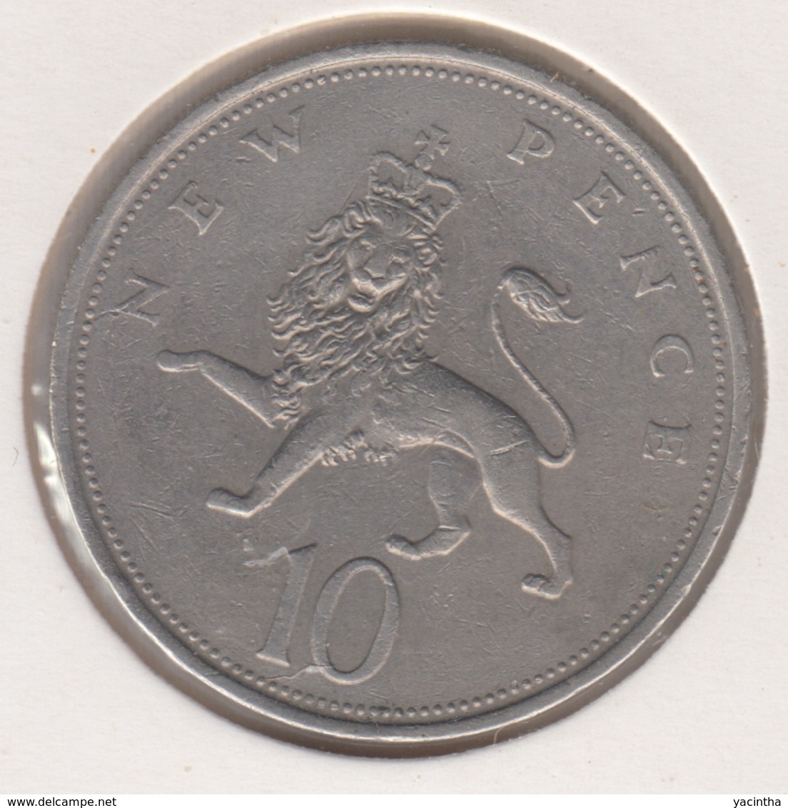 @Y@   Groot Brittanië   10 New Pence  1970   (4797) - Sonstige & Ohne Zuordnung