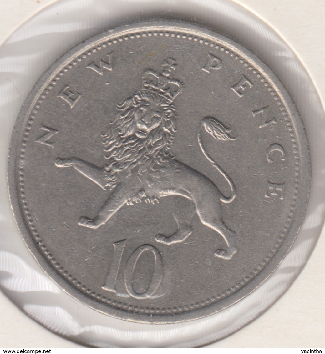 @Y@   Groot Brittanië   10 New Pence  1975   (4800) - Sonstige & Ohne Zuordnung