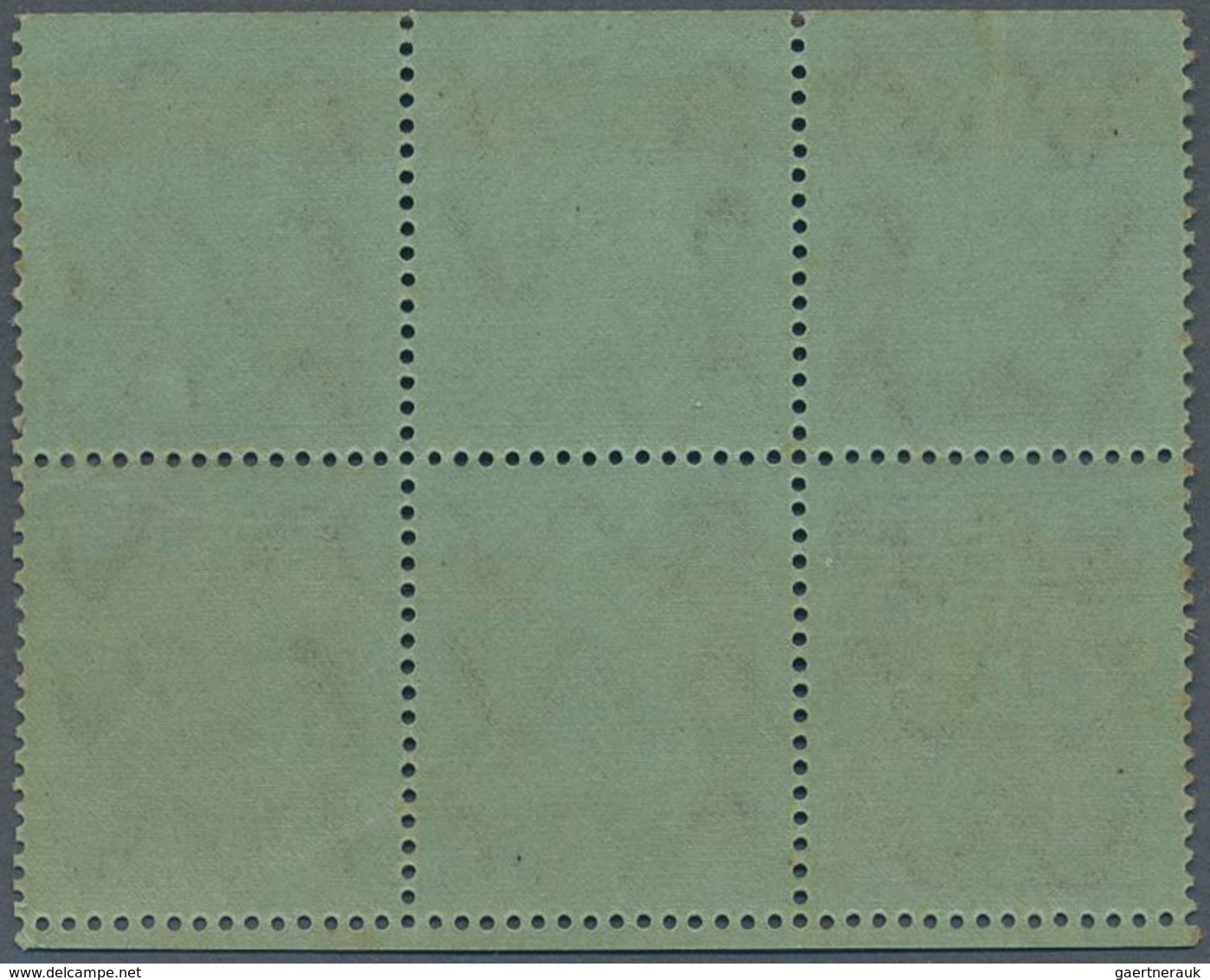 Bayern - Zusammendrucke: 1911/1912, 5 Pf Grün Luitpold Als Heftchen-Blatt Postfrisch, Mi Für * 400.- - Sonstige & Ohne Zuordnung