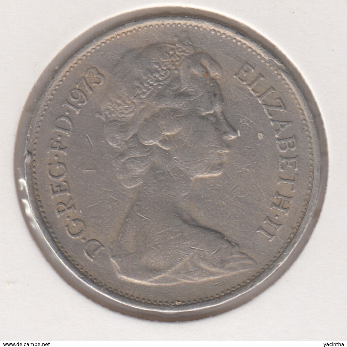 @Y@   Groot Brittanië   10 New Pence  1973   (4803) - Sonstige & Ohne Zuordnung