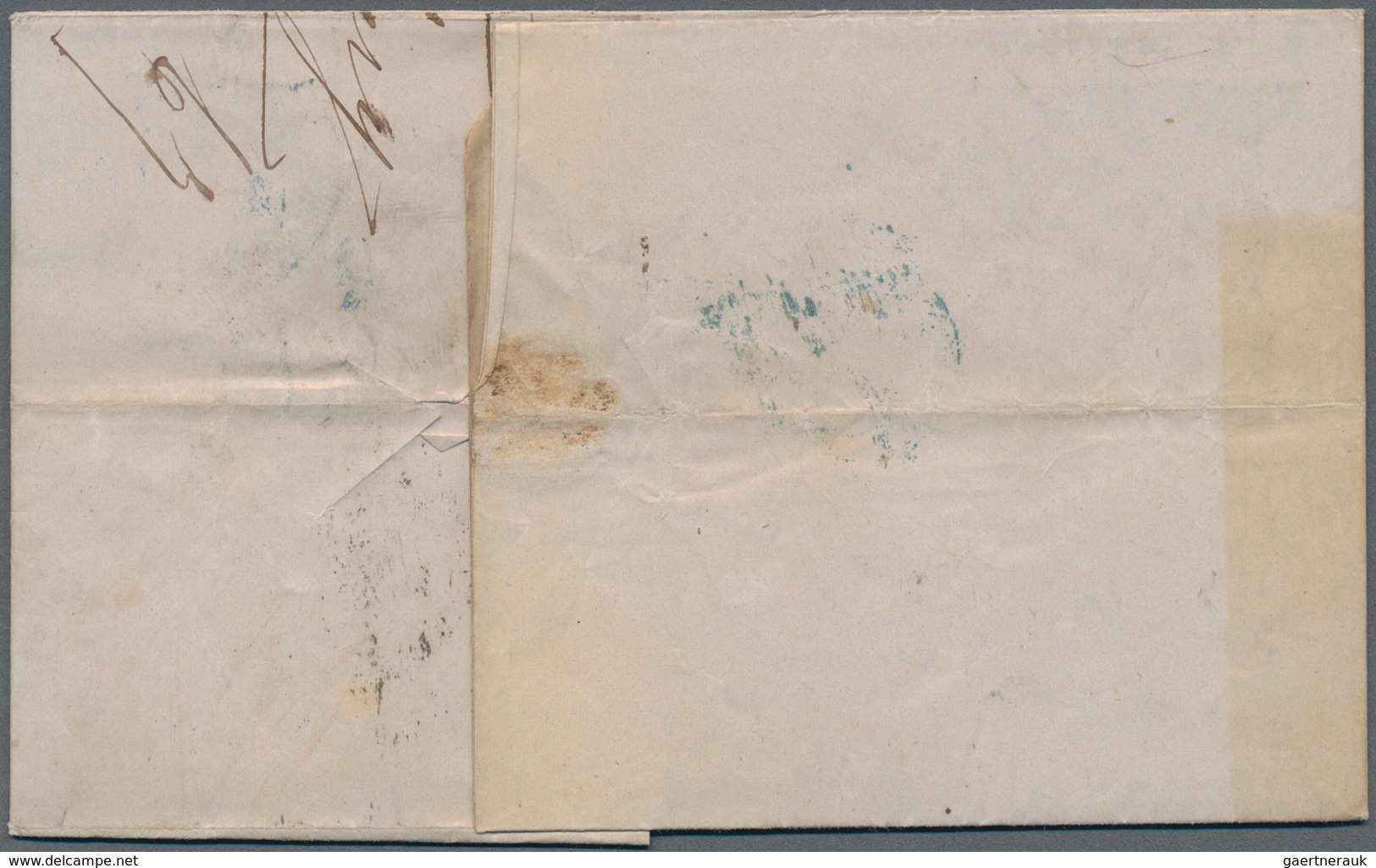 Preußen - Marken Und Briefe: 1867. Envelope Addressed To France Bearing Prussia Yvert 16, 6p Orange - Other & Unclassified