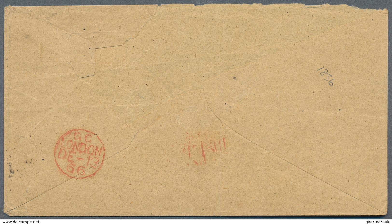 Thurn & Taxis - Marken Und Briefe: 1866, 18 Kreuzer-Frankatur, Bestehend Aus 15 Kr. Lila Und 3 Kr. K - Other & Unclassified