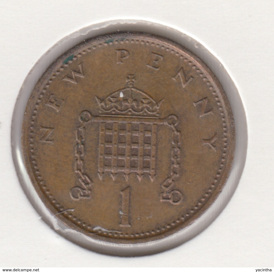 @Y@   Groot Brittanië   1 New Penny    1975   (4813) - Sonstige & Ohne Zuordnung