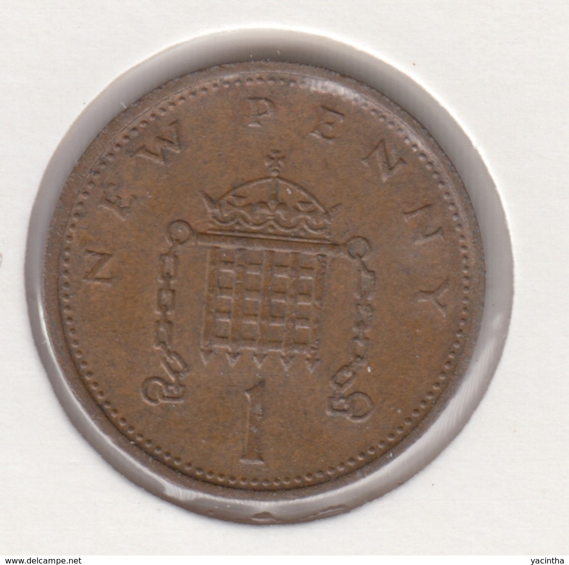 @Y@   Groot Brittanië   1 New Penny    1975   (4814) - Sonstige & Ohne Zuordnung