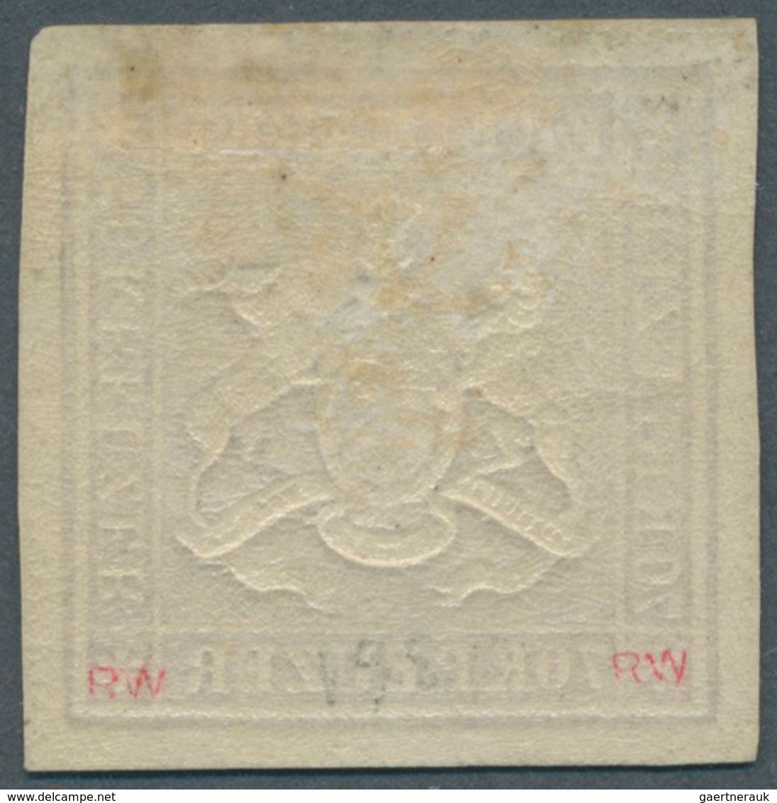 Württemberg - Marken Und Briefe: 1873, 70 Kreuzer Rotlila, Doppelte Linien, Allseits Breitrandig Mit - Other & Unclassified
