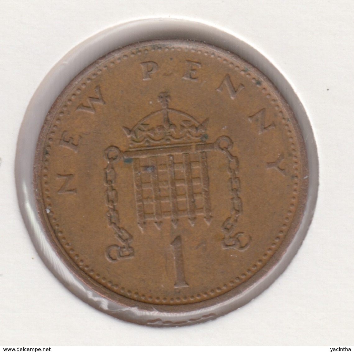 @Y@   Groot Brittanië   1 New Penny    1974   (4816) - Sonstige & Ohne Zuordnung