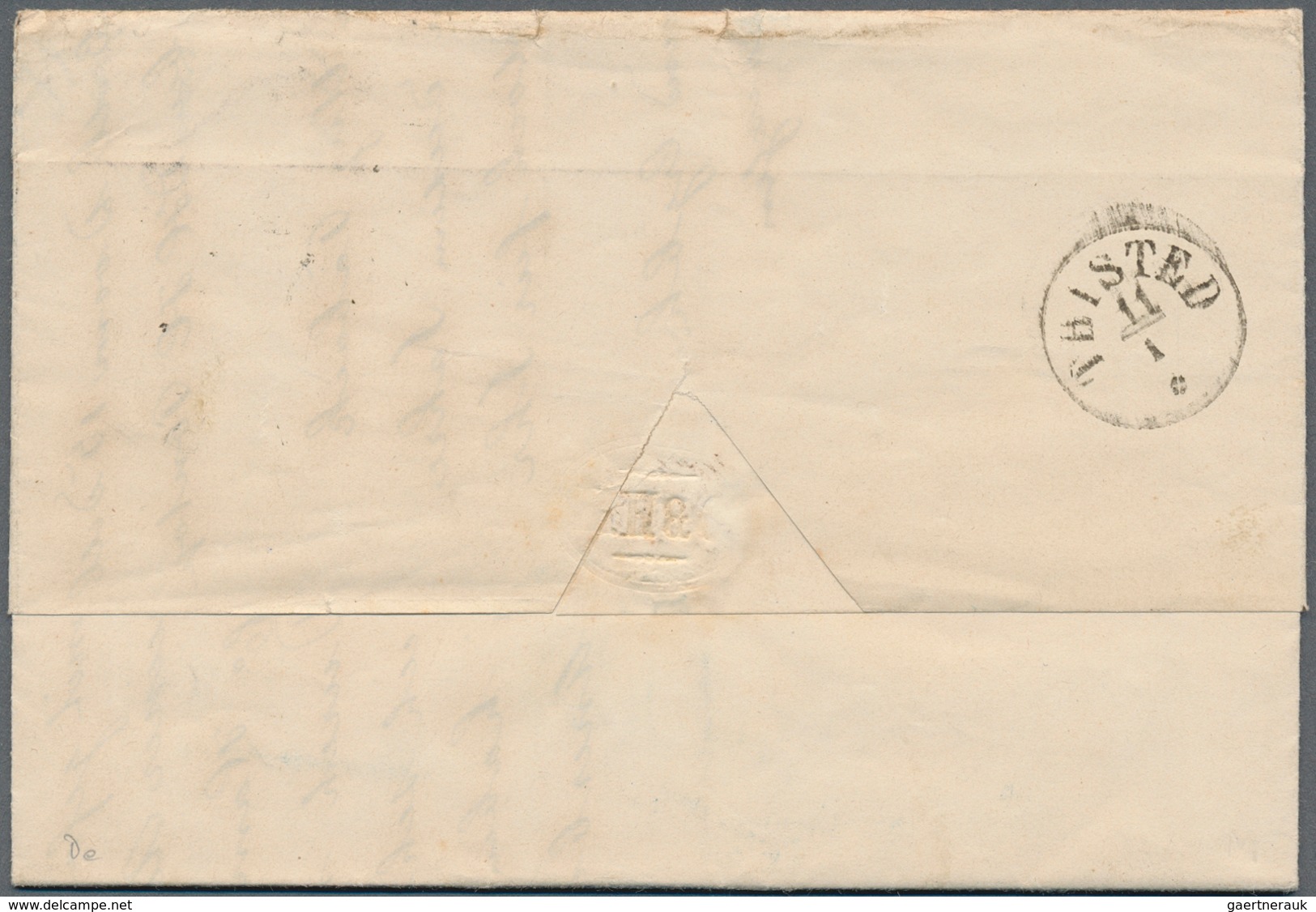 Norddeutscher Bund - Marken Und Briefe: 1871, 1 Kr. Grün Und Waagerechtes Paar 3 Kr. Karmin (eine Ma - Autres & Non Classés