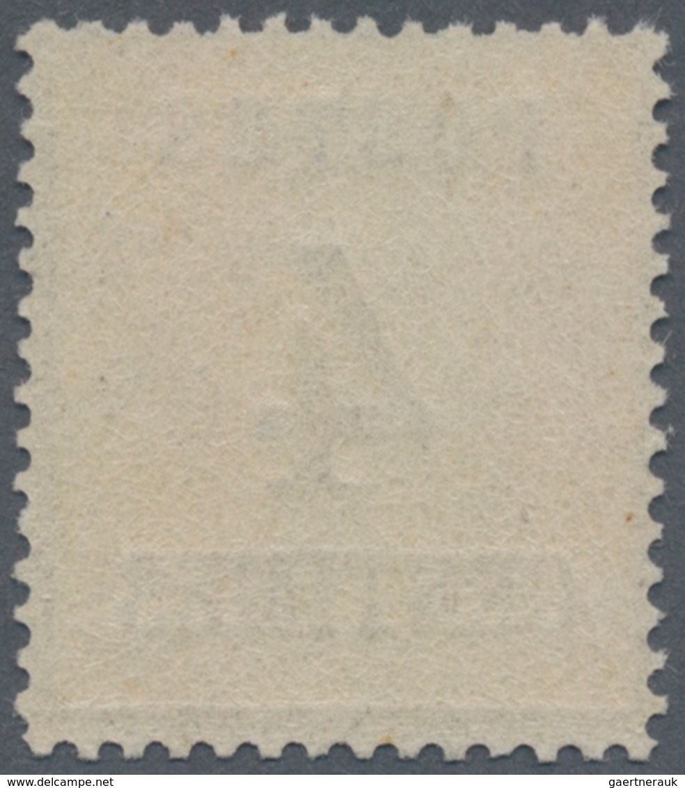Elsass-Lothringen - Marken Und Briefe: 1870, 4 C. Lilagrau Mit Netzunterdruck "Spitzen Nach Oben", P - Other & Unclassified