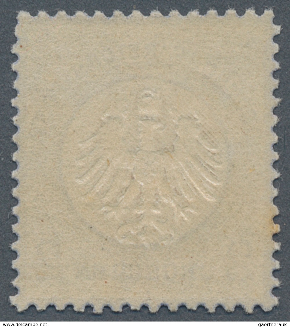 Deutsches Reich - Brustschild: 1872, Kleiner Schild 2 Gr. Grauultramarin, Farbfrisches Exemplar In G - Unused Stamps