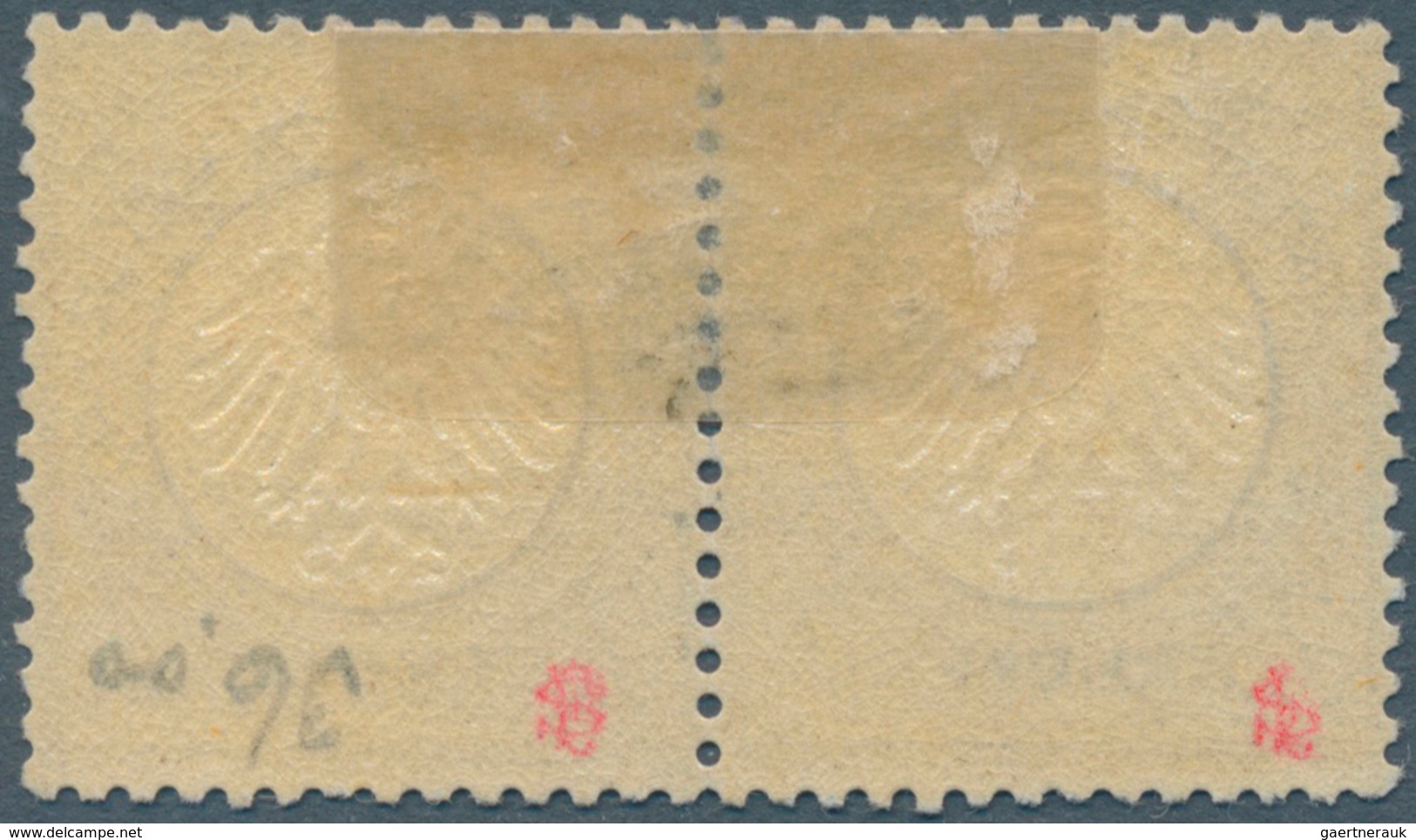 Deutsches Reich - Brustschild: 1872, Freimarken 7 Kreuzer Kleiner Schild Grauultramarin Im Waagerech - Unused Stamps