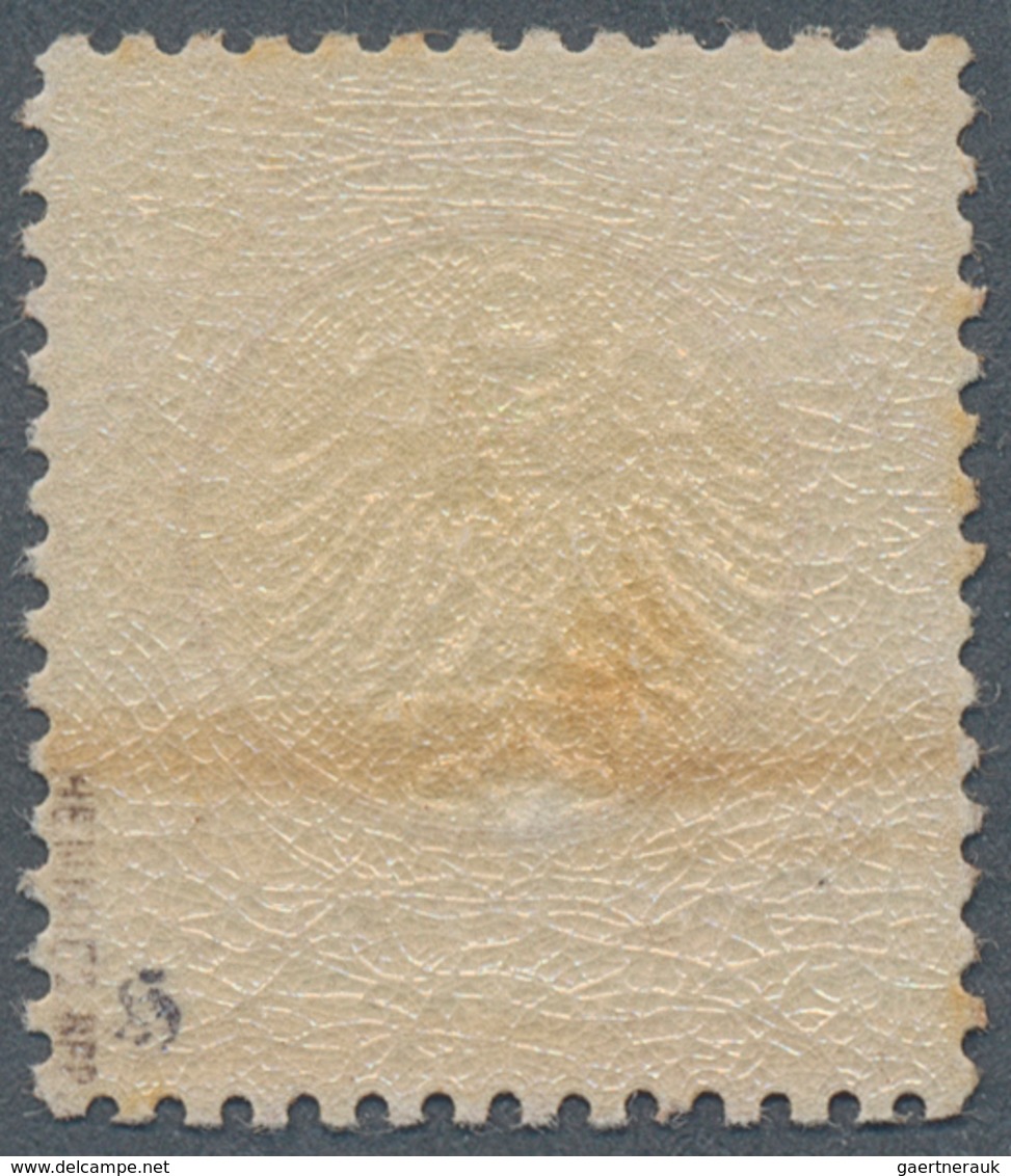 Deutsches Reich - Brustschild: 1972, Kleiner Schild 2 Kr. Orange, Farbfrisches Exemplar In Guter Zäh - Unused Stamps
