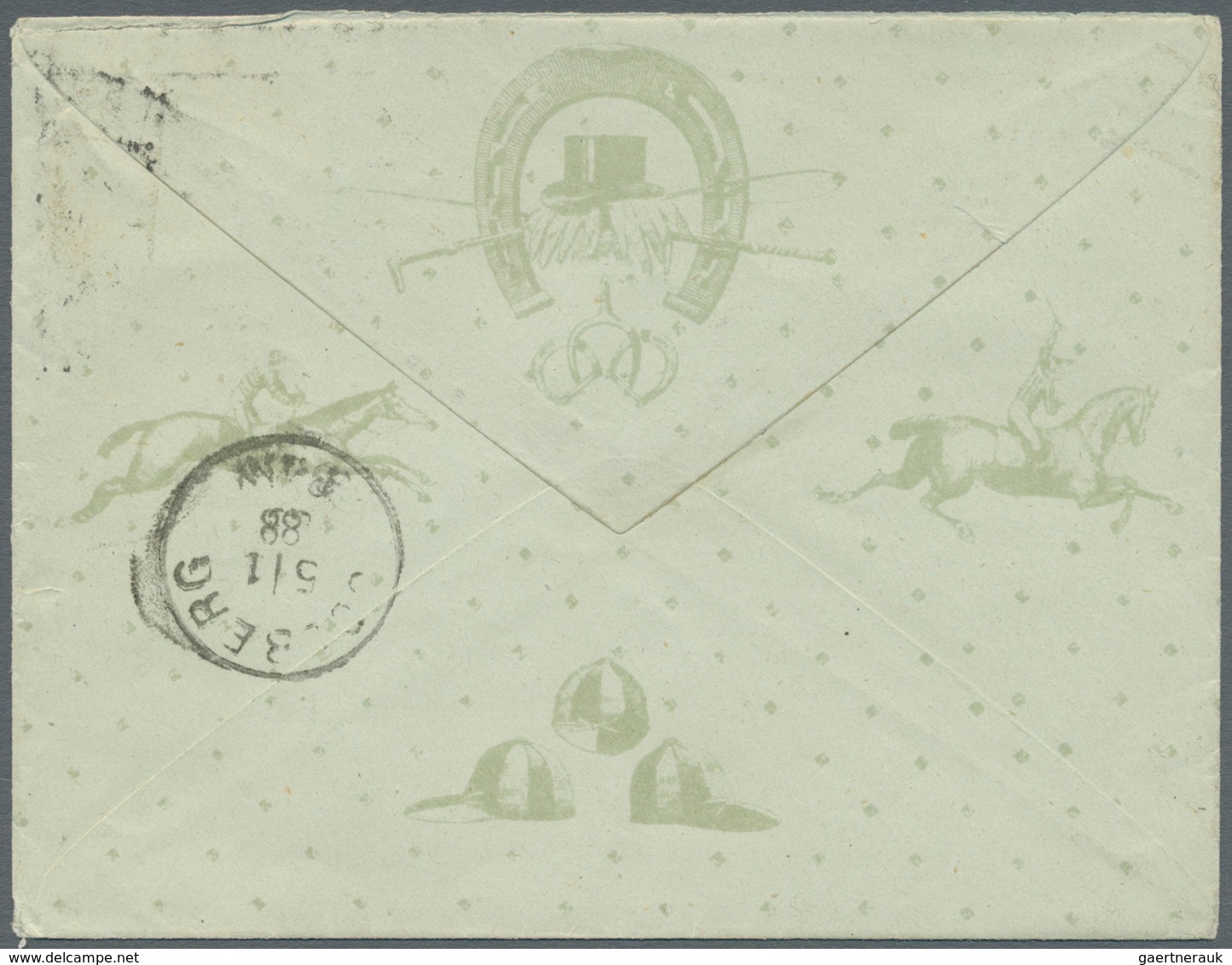 Deutsches Reich - Pfennig: 1888. Brief Der 1. Gewichts-Stufe Von "Goerlitz 4.1.88" Nach Colberg. Sch - Lettres & Documents