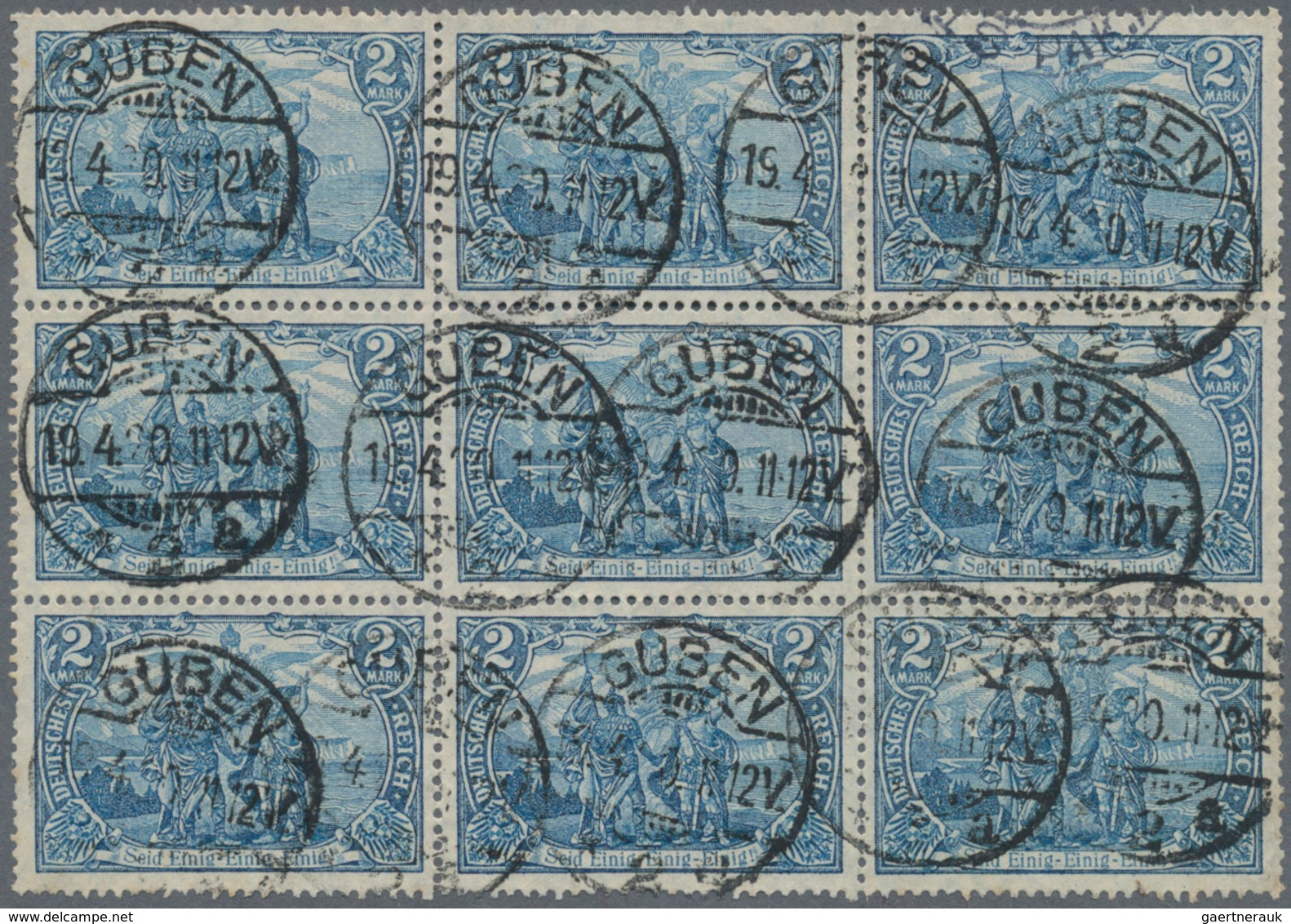 Deutsches Reich - Germania: 1915, Freimarken Repräsentative Darstellungen, 2 M Im Gestempelten Neune - Unused Stamps