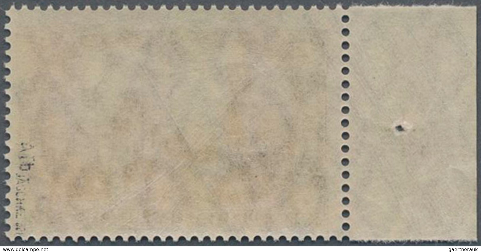 Deutsches Reich - Germania: 1915, 3 M. "Dartstellung Des Deutschen Kaiserreichs" Ungefaltetes Postfr - Unused Stamps