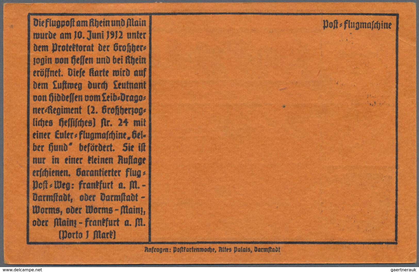 Deutsches Reich - Germania: 1912, Flugpost Am Rhein Und Main, 1 Mark "Gelber Hund", Zwei Stück Mit 5 - Unused Stamps