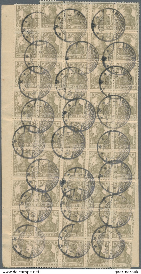 Deutsches Reich - Inflation: 1920 (25.9.), Sehr Seltenes Formular Für Eine Gesprächsanmeldung Der Hi - Covers & Documents