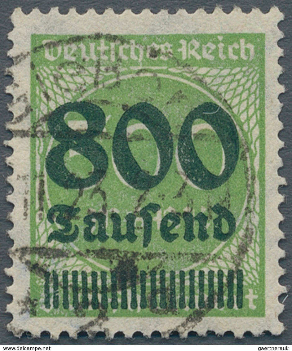 Deutsches Reich - Inflation: 1923, 800 T. Auf 500 M, Sauber Gestempelt "Gießen 2d .. 11.23 2-3n", Rs - Lettres & Documents