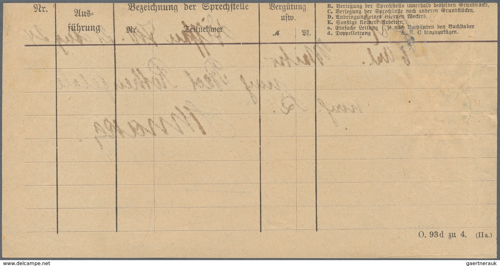 Deutsches Reich - Weimar: 1923.3.9, BOTGLOH, Datumbrückengitterstempel Auf Postschreiben Mit Ziffer - Neufs