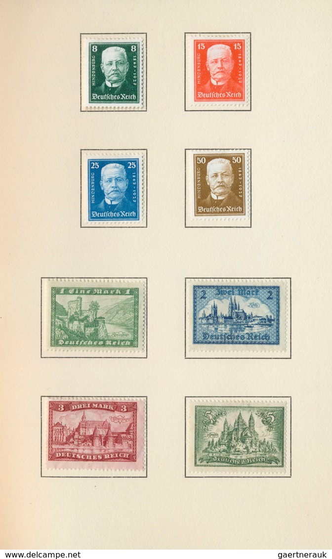 Deutsches Reich - Weimar: 1927, Geschenkheft Der Deutsches Reichspost überreicht Von Der Dt. Abordnu - Unused Stamps
