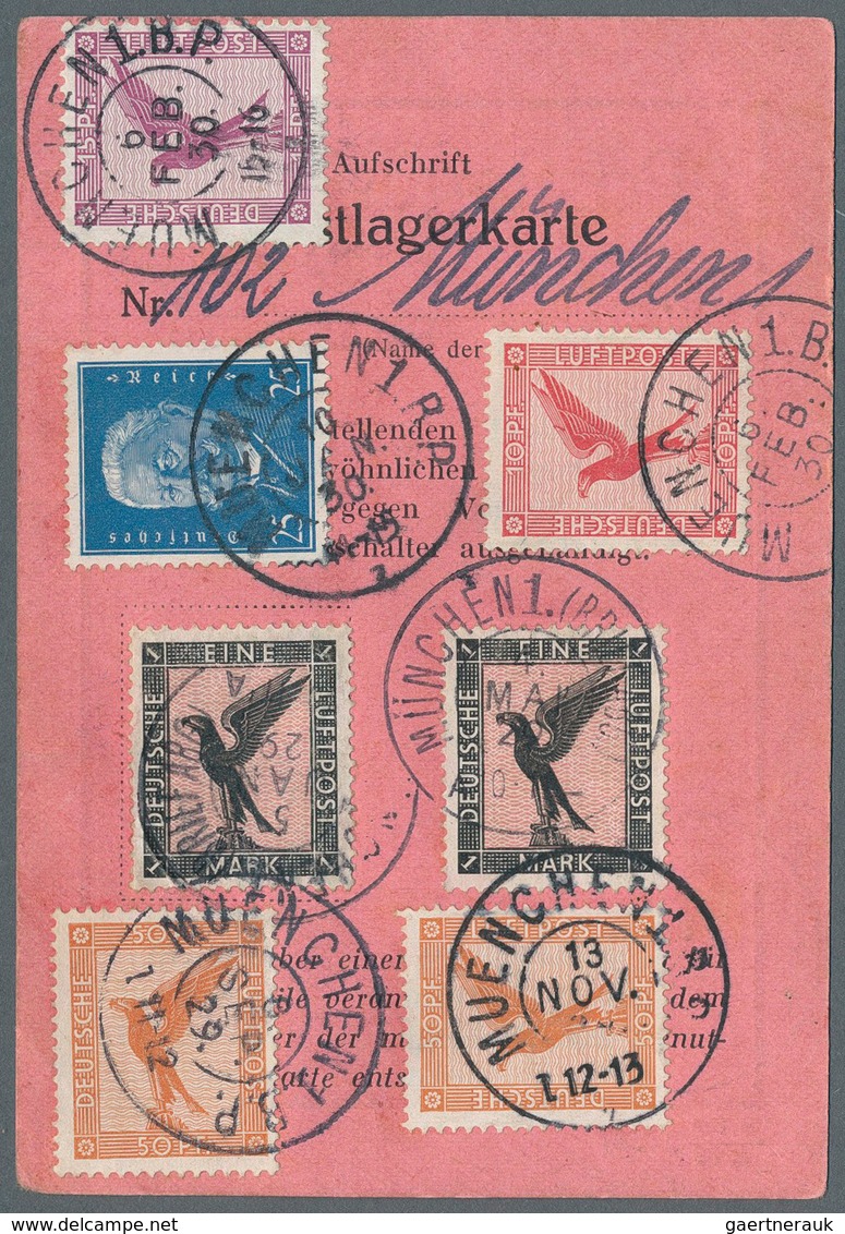 Deutsches Reich - Weimar: 1926, 1 M. (2), 50 Pfg. (2), 15 Pfg. Und 10 Pfg. Steinadler Sowie 25 Pfg. - Unused Stamps