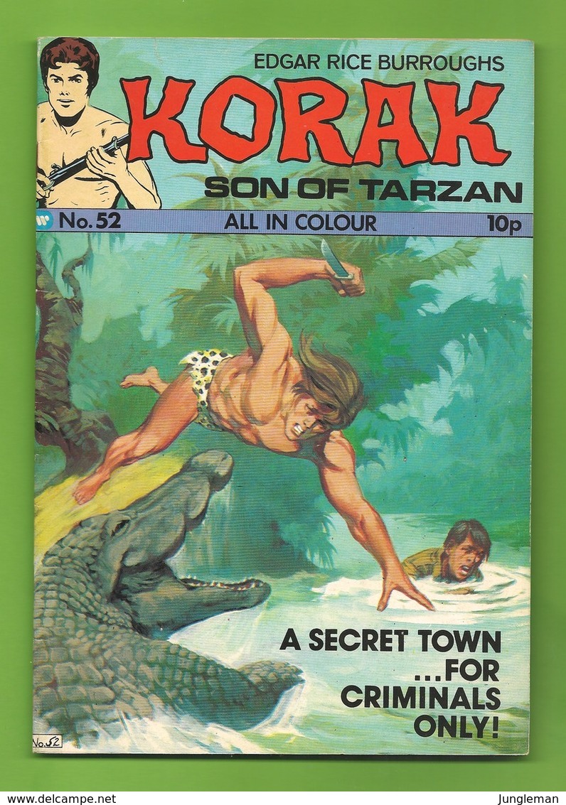 Korak, Son Of Tarzan # 52 - Top Sellers Ltd. - In English - 1975 - TBE/Neuf - Marvel