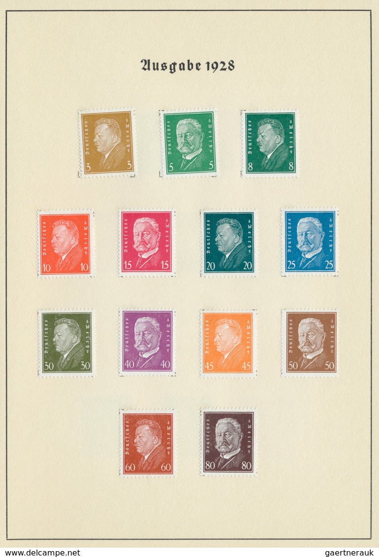 Deutsches Reich - Weimar: 1932, Geschenkheft Der Deutschen Reichspost, überreicht Von Der Dt. Abordn - Unused Stamps