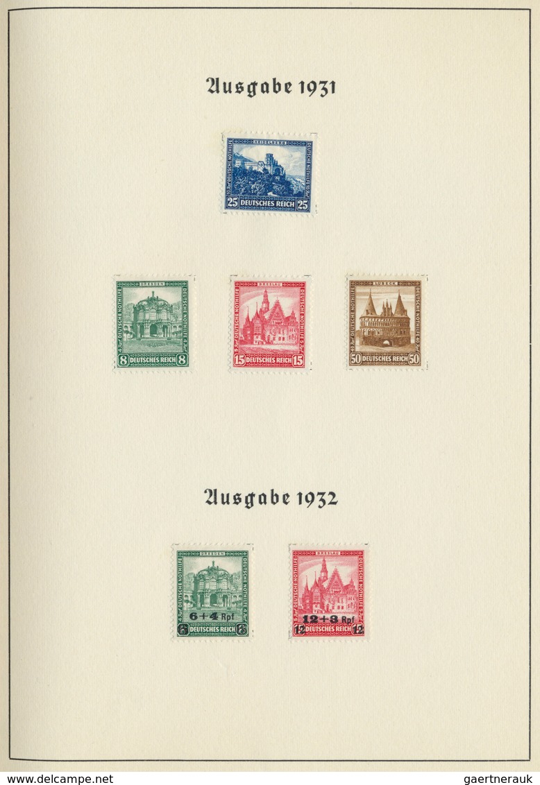 Deutsches Reich - Weimar: 1932, Geschenkheft der Deutschen Reichspost, überreicht von der dt. Abordn