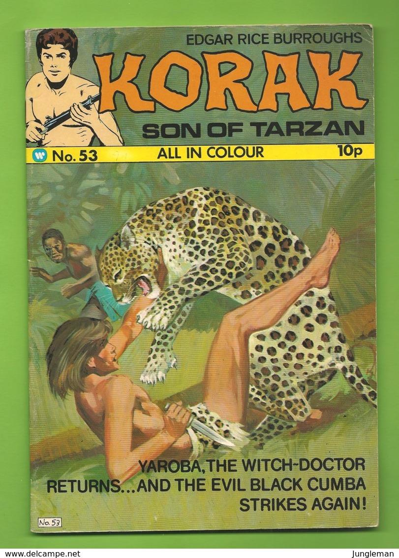 Korak, Son Of Tarzan # 53 - Top Sellers Ltd. - In English - 1975 - TBE/Neuf - Marvel