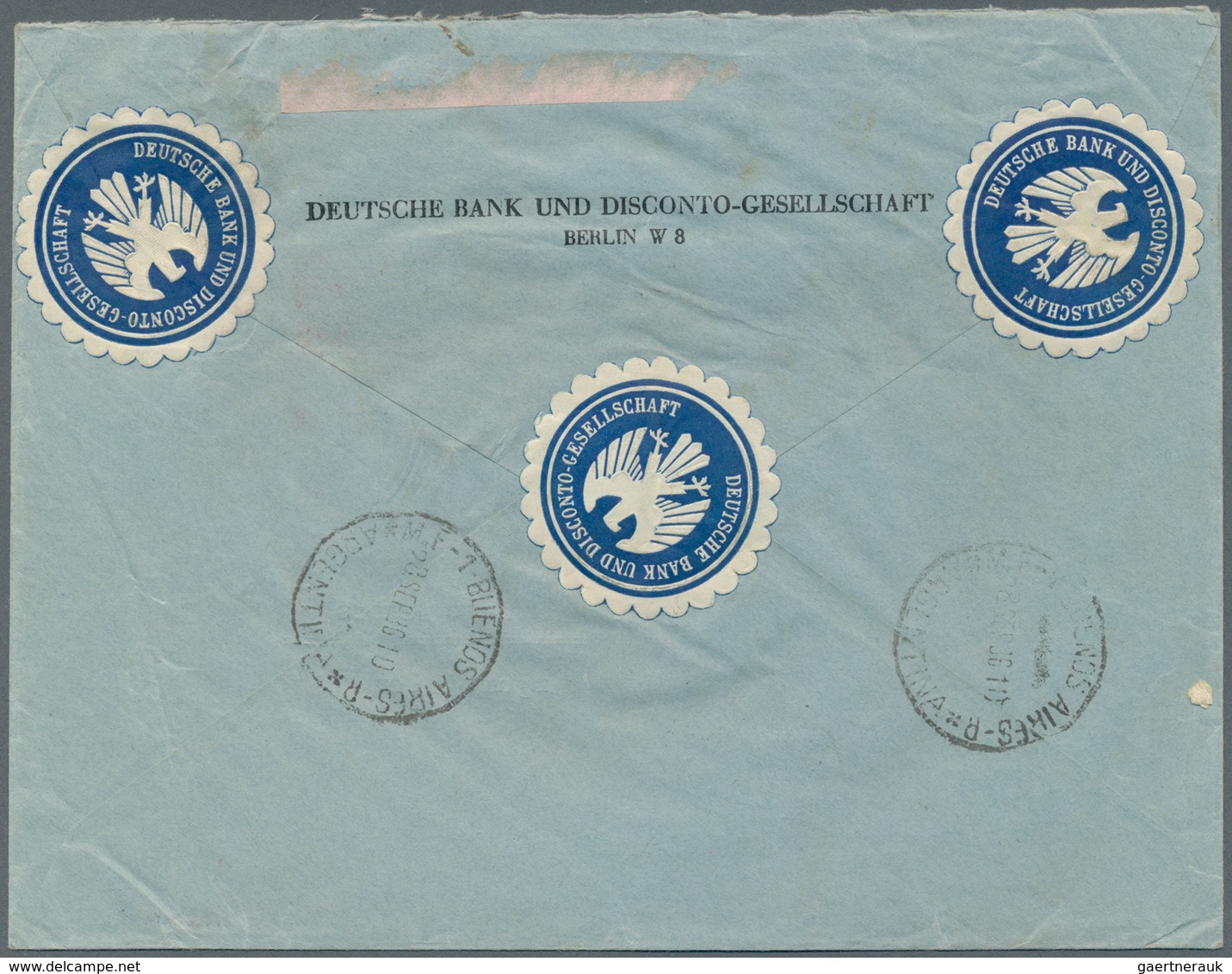 Deutsches Reich - 3. Reich: 1936 (32.9.), Chicagofahrt 3x 4 Reichsmark (senkrechtes Paar + Einzelstü - Covers & Documents