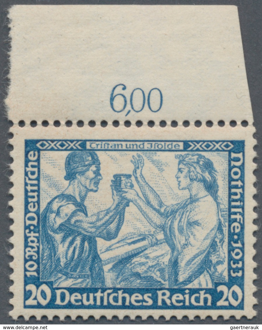 Deutsches Reich - 3. Reich: 1933, Nothilfe Wagner, 20 Pfg. In Guter Zähnung A, Einwandfrei Postfrisc - Lettres & Documents