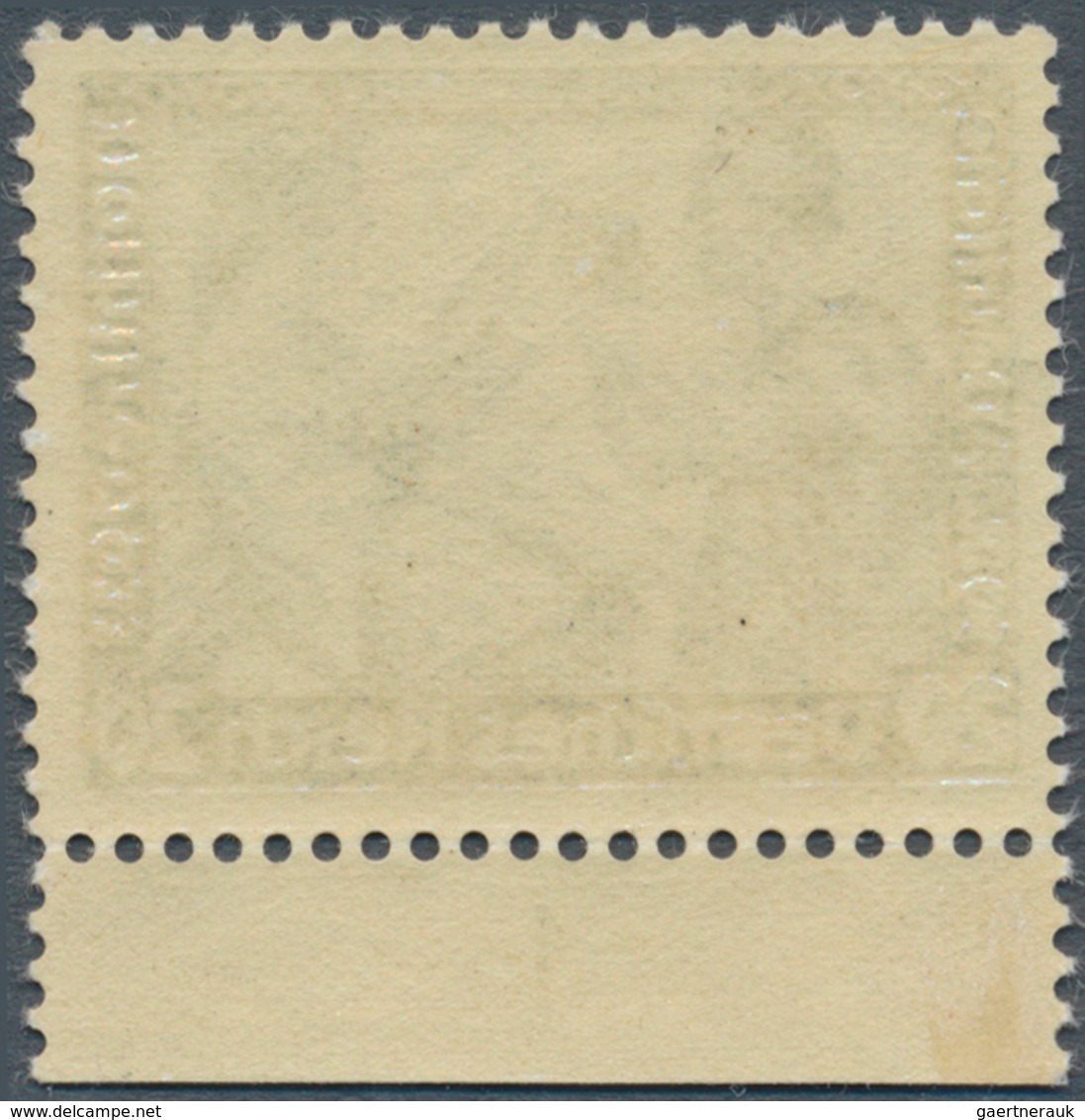 Deutsches Reich - 3. Reich: 1933, 20 Pfg. Wagner, Gez. K 14, Postfrisch Mit Angefaltetem Unterrand, - Briefe U. Dokumente