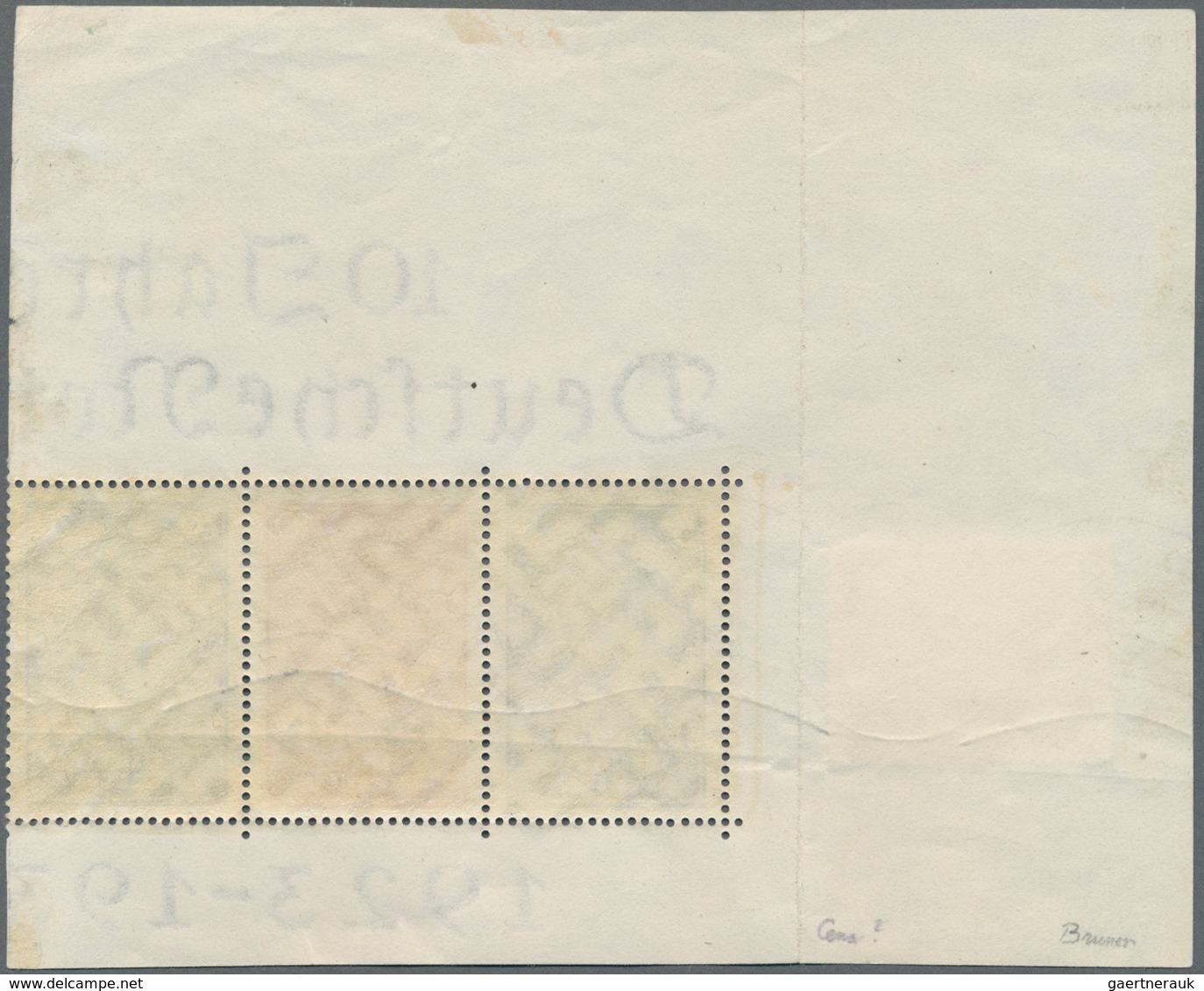 Deutsches Reich - 3. Reich: 1933, 5 Pf. Bis 50 Pf "Nothilfe 1933" Kompletter Satz (dabei 20 Pf Doppe - Briefe U. Dokumente