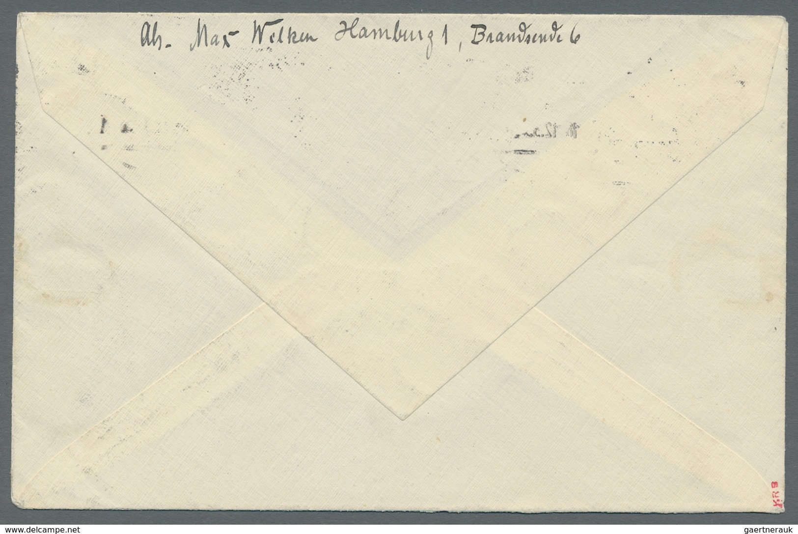 Deutsches Reich - 3. Reich: 1933, "10 Pfg. Einzelmarke Aus Nothilfeblock" Mit Zusatzfrankatur Als Po - Covers & Documents