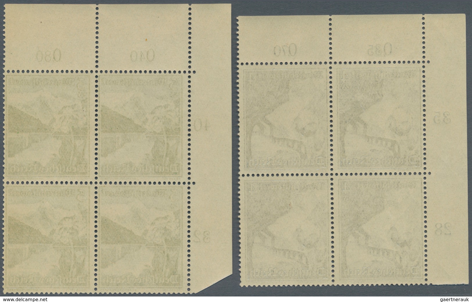 Deutsches Reich - 3. Reich: 1938, Winterhilfswerk Ostmarklandschaften und Abstimmung Sudetenland (6