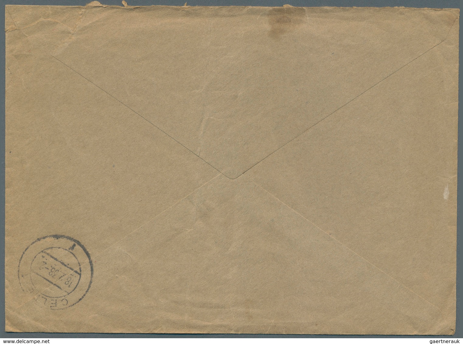 Deutsches Reich - 3. Reich: 1938, Dienstbrief Per Einschreiben Des Sonderstabes W. Dieser Stab War D - Covers & Documents