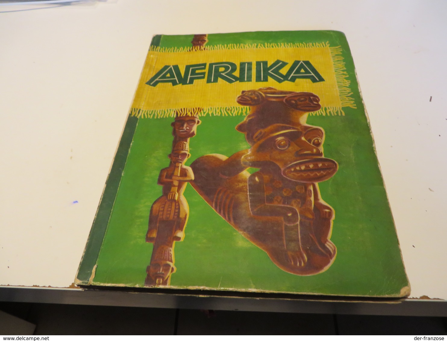 ZIGARETTENBILDER  -  SAMMELALBUM  AFRIKA   Mit  Allen  BILDER - Sammelbilderalben & Katalogue