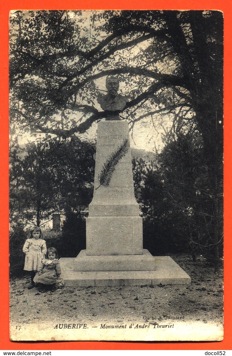 CPA 52 Auberive " Monument D'andré Theuriet " - Auberive