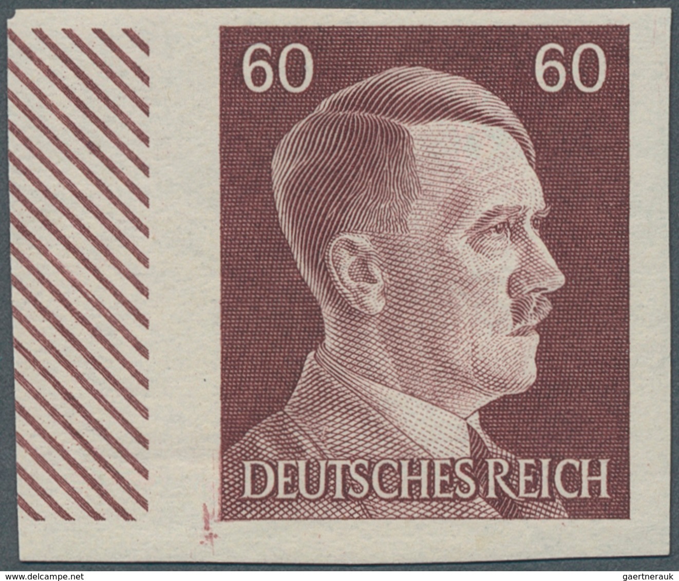 Deutsches Reich - 3. Reich: 1941, Freimarke 60 Pfg. Braun, Sauber Ungebrauchtes, Vollständig UNGEZÄH - Briefe U. Dokumente