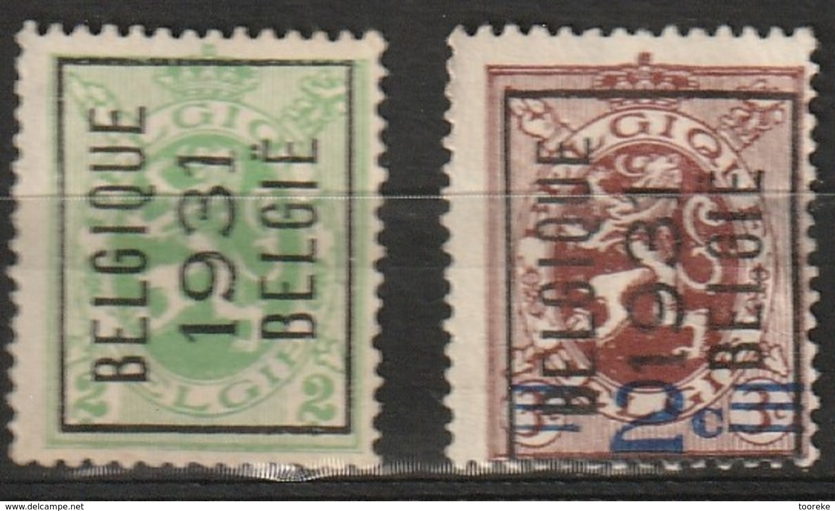 Typo 245-246 Cote €4 +€12 - Typo Precancels 1932-36 (Ceres And Mercurius)