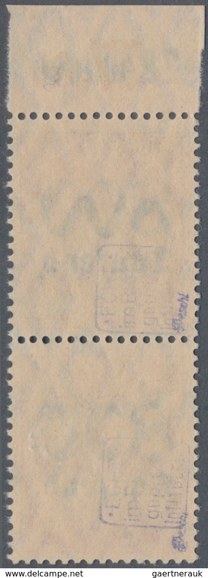 Deutsches Reich - Dienstmarken: 1923, 800 Tsd. Auf 30 Pfg. Mit Wz. Rauten, Sauber Gestempeltes Senkr - Service