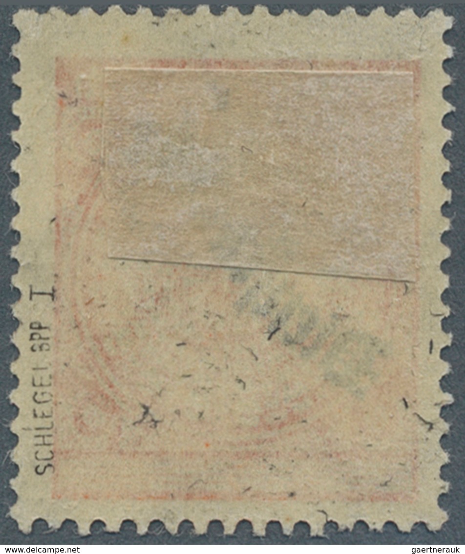 Deutsches Reich - Dienstmarken: 1923, Korbdeckelmuster Mit Aufdruck "Dienstmarke", 50 Pfg. Dunkelrot - Dienstmarken