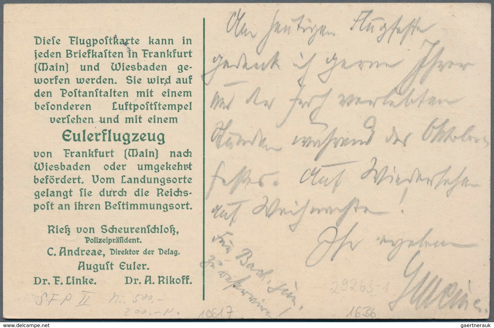Deutsches Reich - Ganzsachen: 1912, 5 Pfg. Sonder-Ganzsachenkarten Mit Wertstempel "50 Pfg." Und "1 - Sonstige & Ohne Zuordnung