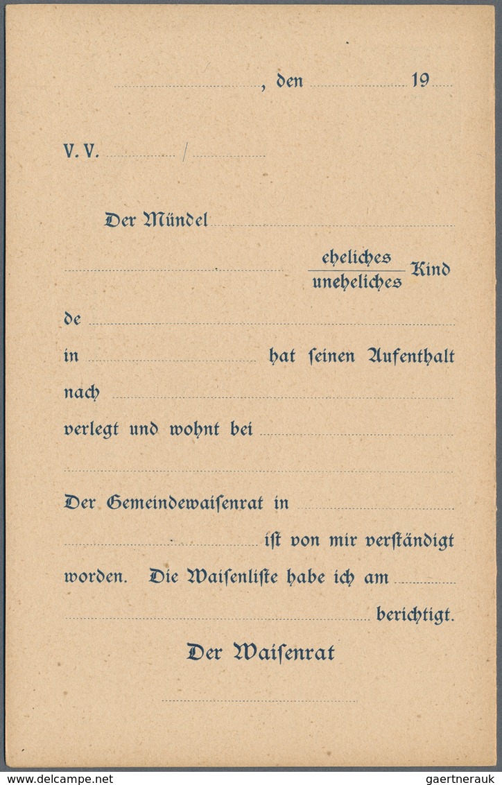Deutsches Reich - Ganzsachen: 1922 Zwei Ungebrauchte Dienstpostkarten Als Doppelkarten Für Behörden - Other & Unclassified